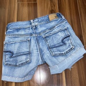 Size 2 American Eagle midi denim Jean shorts